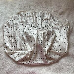 Vintage Polka Dot Maxi Slip Dress